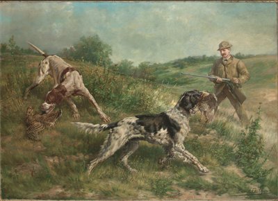 Caza en tierras altas de Edmund Henry Osthaus