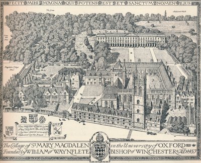 Magdalen College, Oxford de Edmund Hort New