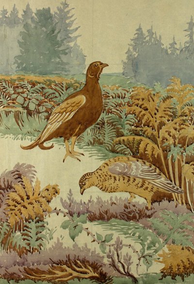 Together on the Moor, c.1930 (gouache sobre papel) de Edmund Hunter