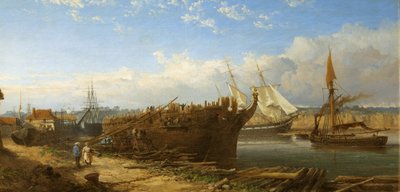 Puerto Flotante de Bristol de Edmund John Niemann