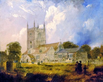 La vieja iglesia de Henley de Edmund John Niemann