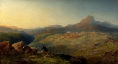Ciudad y valle de Ffestiniog, Gales de Edmund John Niemann