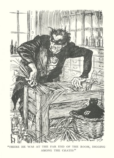 Ilustración para El extraño caso del Dr. Jekyll y el Sr. Hyde de R L Stevenson (litografía) de Edmund Joseph (after) Sullivan