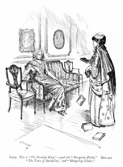 Ilustración para Los Rivales de Sheridan (grabado) de Edmund Joseph (after) Sullivan