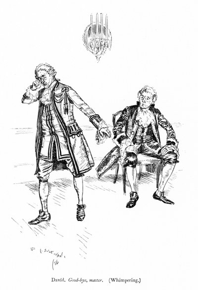 Ilustración para Los rivales de Sheridan (grabado) de Edmund Joseph (after) Sullivan