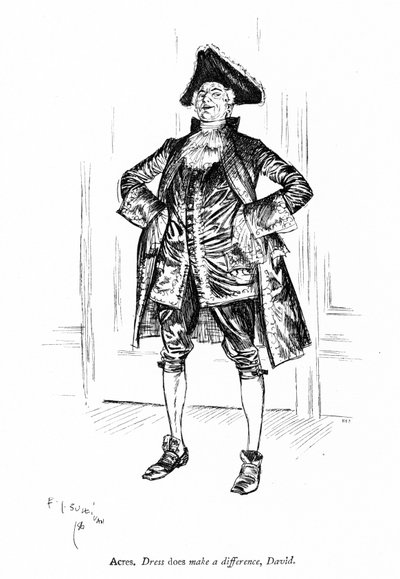 Ilustración para Los rivales de Sheridan (grabado) de Edmund Joseph (after) Sullivan