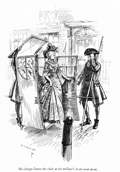 Ilustración para The School for Scandal de Sheridan (grabado) de Edmund Joseph (after) Sullivan