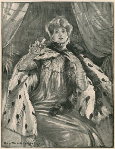 Sarah Bernhardt de Edmund Joseph Sullivan