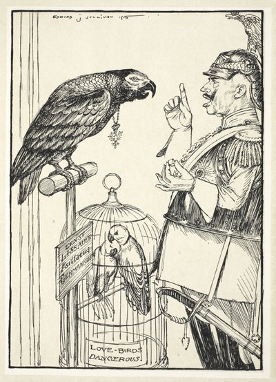 El himno del odio (Un poco de azúcar para el pájaro), ilustración de The Kaiser