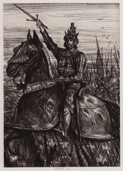 La vida del rey Enrique V de Edmund Joseph Sullivan