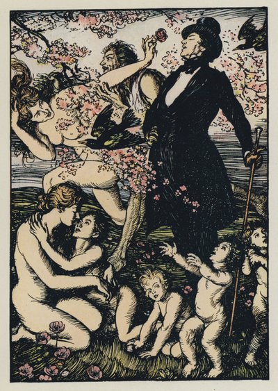 Ilustración para Maud de Tennyson de Edmund Joseph after Sullivan