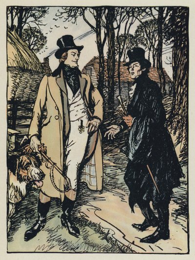 Ilustración para Maud de Tennyson de Edmund Joseph after Sullivan