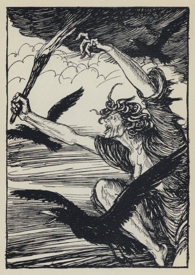 Ilustración para Maud de Tennyson de Edmund Joseph after Sullivan
