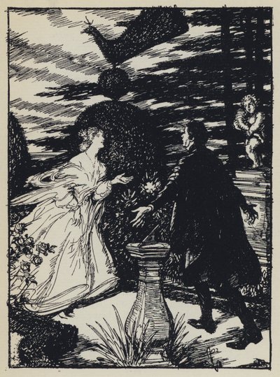 Ilustración para Maud de Tennyson de Edmund Joseph after Sullivan