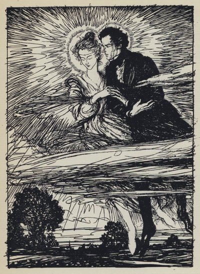 Ilustración para Maud de Tennyson de Edmund Joseph after Sullivan