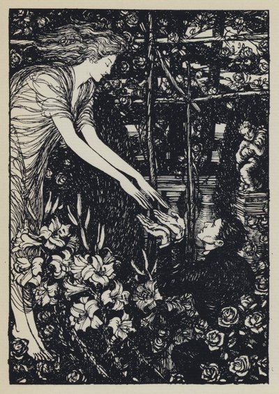 Ilustración para Maud de Tennyson de Edmund Joseph after Sullivan