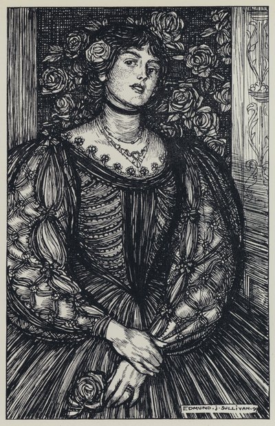 Tennyson, Ilustración para Un Sueño de Mujeres Hermosas y Otros Poemas de Edmund Joseph after Sullivan