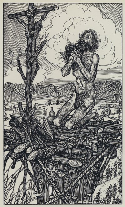 Tennyson, Ilustración para Un Sueño de Mujeres Hermosas y Otros Poemas de Edmund Joseph after Sullivan