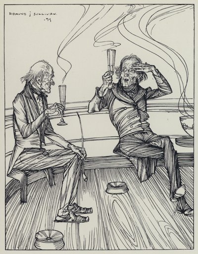 Tennyson, Ilustración para Un Sueño de Mujeres Hermosas y Otros Poemas de Edmund Joseph after Sullivan