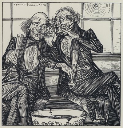 Tennyson, Ilustración para Un Sueño de Mujeres Hermosas y Otros Poemas de Edmund Joseph after Sullivan