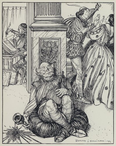 Tennyson, Ilustración para Un Sueño de Mujeres Hermosas y Otros Poemas de Edmund Joseph after Sullivan