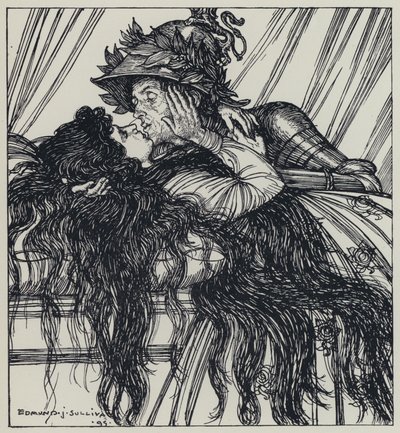Tennyson, Ilustración para Un Sueño de Mujeres Hermosas y Otros Poemas de Edmund Joseph after Sullivan
