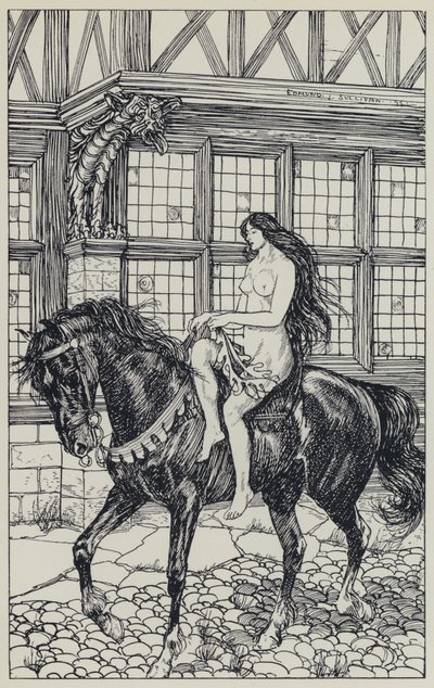 Tennyson, Ilustración para Un Sueño de Mujeres Hermosas y Otros Poemas de Edmund Joseph after Sullivan