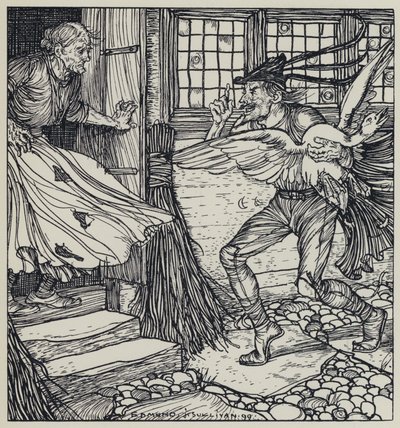 Tennyson, Ilustración para Un Sueño de Mujeres Hermosas y Otros Poemas de Edmund Joseph after Sullivan