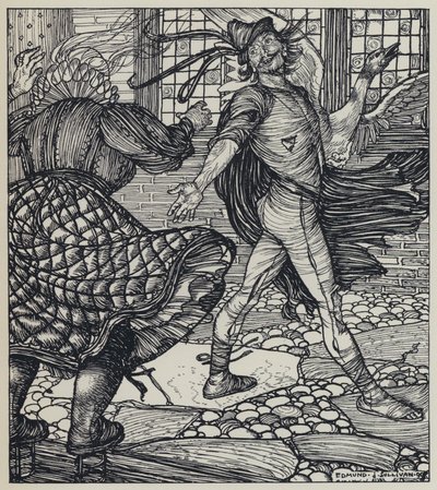 Tennyson, Ilustración para Un Sueño de Mujeres Hermosas y Otros Poemas de Edmund Joseph after Sullivan
