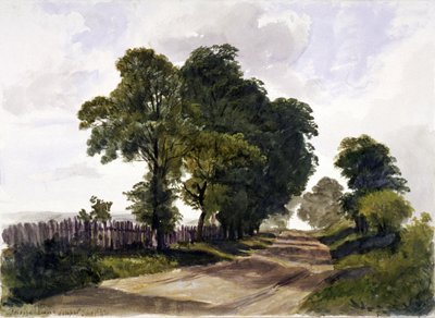 Belsize Lane, Hampstead, Londres de Edmund Marks