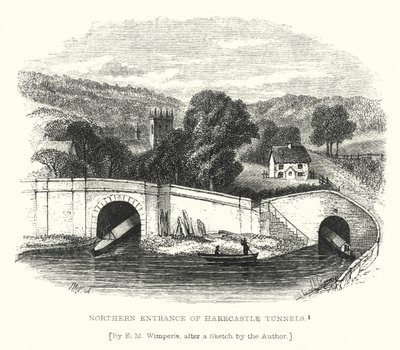 Entrada norte de los túneles de Harecastle de Edmund Morison (after) Wimperis