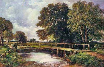 El vado, 1890 de Edmund Morison Wimperis