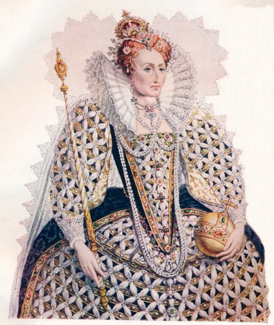 Isabel, Reina de Inglaterra, Derrota de la Armada Española de Edmund Thomas Parris
