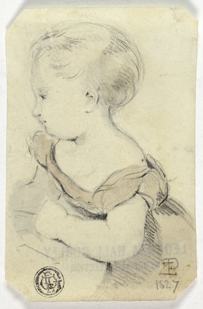 Niña pequeña de Edmund Thomas Parris