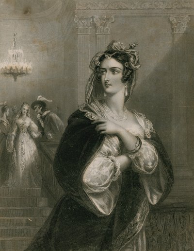 Mrs. Sarah Siddons, actriz de Edmund Thomas Parris