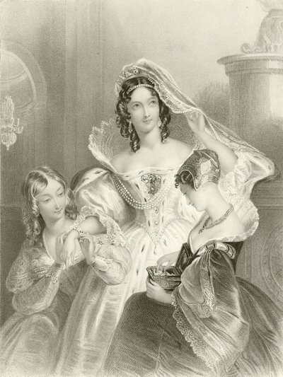 La víspera de la boda de Edmund Thomas Parris