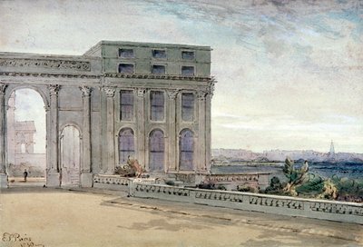 Vista de Chester Terrace, Regent