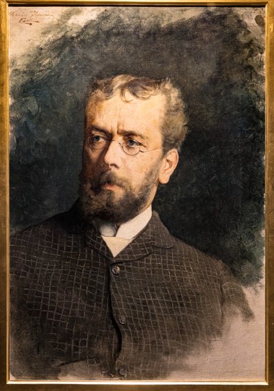 Retrato de Telemaco Signorini de Edoardo Gelli
