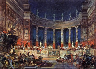 Festín en Nero de Edoardo Marchioro