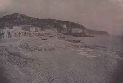 Les Ponchettes en Niza, hacia 1855 (foto) de Edouard-Denis Baldus