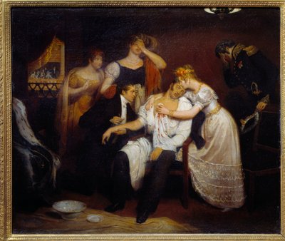 Muerte del Duque de Berry (1778-1820) 13/02/1820 en la Real Academia de Música de Edouard  Cibot