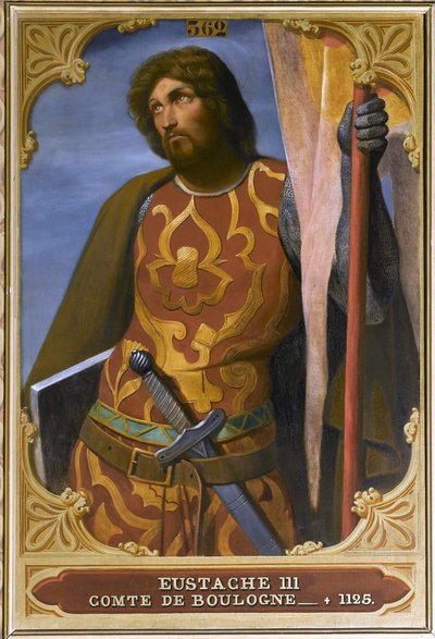 Eustaquio III, Conde de Boulogne, 1844 de Édouard Alexandre Odier
