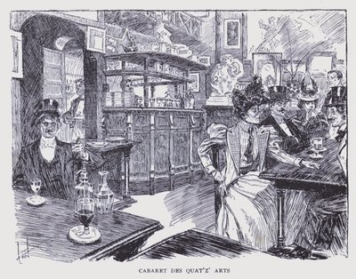 París bohemio: Cabaret des Quat