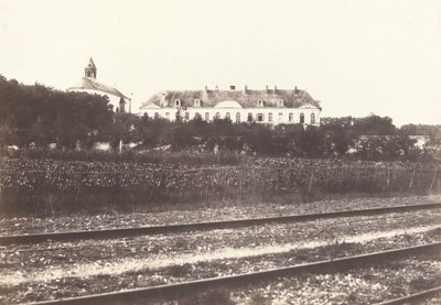 Abadía del Gard cerca de Abbeville, c. 1855 de Édouard Baldus