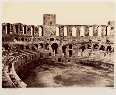 Arlés, anfiteatro de Édouard Baldus