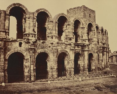 Arlés. Anfiteatro de Édouard Baldus