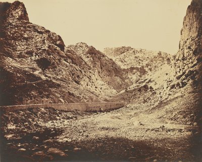 Gargantas de Ollioules. de Édouard Baldus