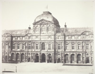 Louvre: Pabellón del Reloj de Édouard Baldus