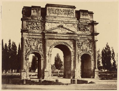 Arco romano, Orange de Édouard Baldus