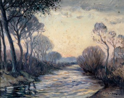 Río Cagnes de Edouard Chappel